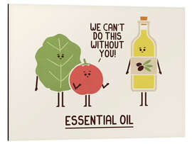 Obraz na aluminium Essential Oil - HandsOffMyDinosaur