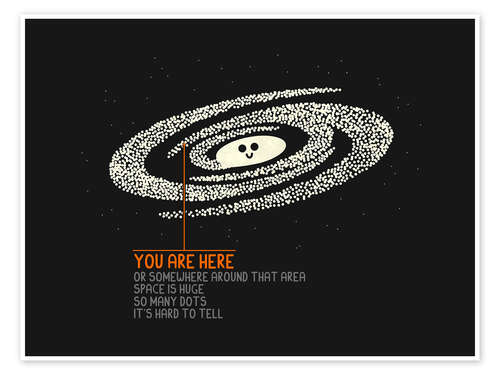 Plakat You Are Here-ish