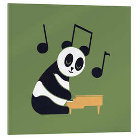 Obraz na szkle akrylowym Musical Ear - HandsOffMyDinosaur