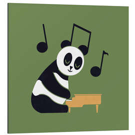 Cuadro de aluminio Musical Ear - HandsOffMyDinosaur