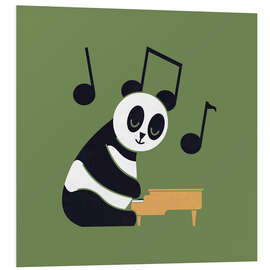 Hartschaumbild Musical Ear