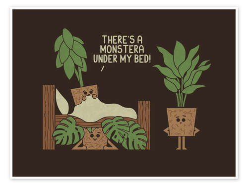 Plakat Monstera