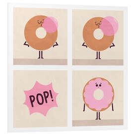 Foam board print Pop - HandsOffMyDinosaur