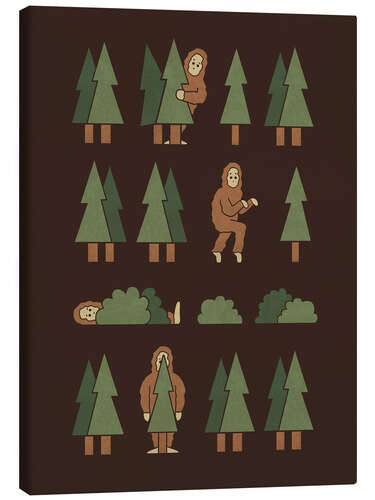 Obraz na płótnie Bigfoot Forest