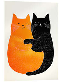 Acrylic print Fat Cats with Big Dreams - Frank Daske