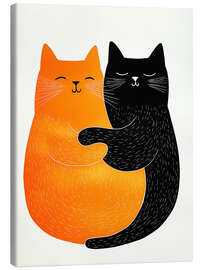 Lienzo Fat Cats with Big Dreams - Frank Daske