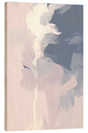 Holzbild Versteckt im Pastell - Niphion