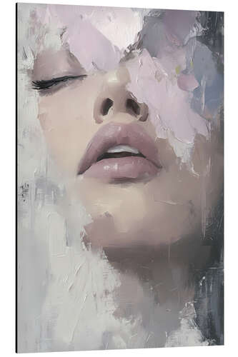 Cuadro de aluminio Beauty in pastel