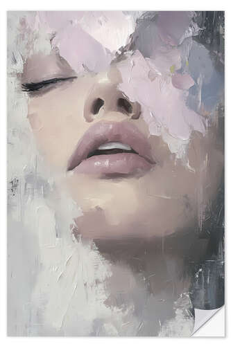 Naklejka na ścianę Beauty in pastel