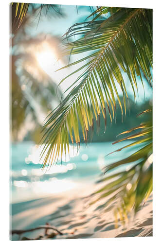 Obraz na szkle akrylowym Palm Beach