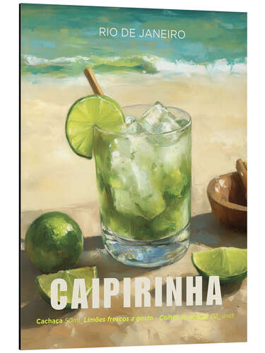 Aluminiumtavla Classic Caipirinha