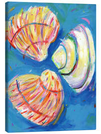 Tableau sur toile Shells - Dawn Underwood