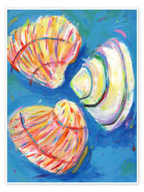 Wall print Shells - Dawn Underwood