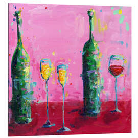 Obraz na aluminium Prosecco and Red Wine - Dawn Underwood