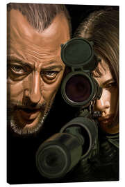 Canvas print Mathilda and Leon