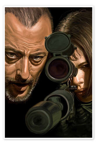 Poster Mathilda and Leon