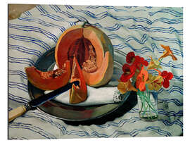 Quadro em alumínio An open melon on a napkin, 1924 - Félix Édouard Vallotton