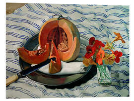Cuadro de PVC An open melon on a napkin, 1924 - Félix Édouard Vallotton