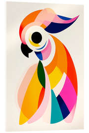 Acrylic print Mid-Century Parrot - Frank Daske