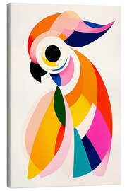 Lienzo Mid-Century Parrot - Frank Daske