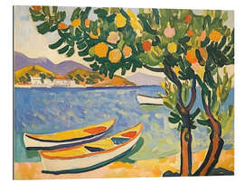 Stampa su plexi-alluminio Peach season