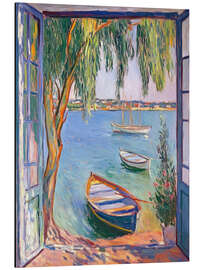 Magnettafel Verträumter Fensterblick