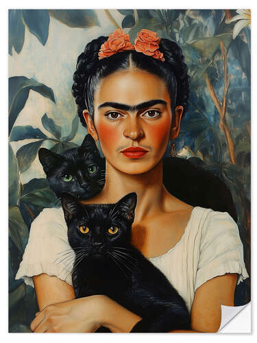 Sisustustarra Frida and cats