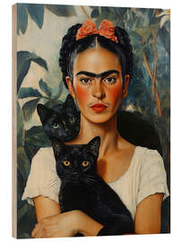 Trebilde Frida and cats