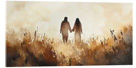 Acrylic print Spiritual Lovers - DejaReve