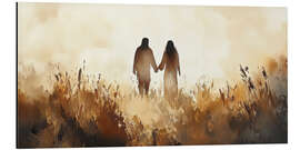 Stampa su alluminio Spiritual Lovers - DejaReve