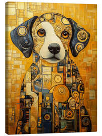 Lienzo Art Deco Dog - DejaReve
