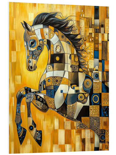 Stampa su PVC Abstract horse