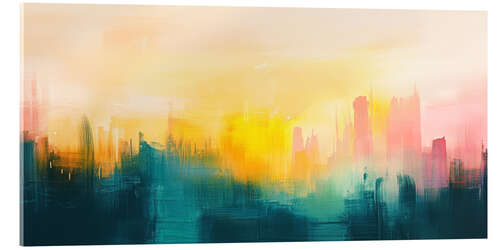 Acrylglas print Abstract sunrise