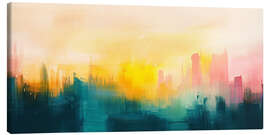 Canvas print Abstract sunrise