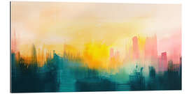 Quadro em plexi-alumínio Abstract sunrise