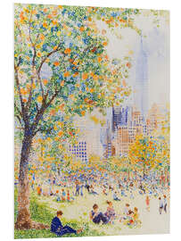 Hartschaumbild At the park