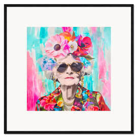 Ingelijste kunstdruk Ageless Glamour