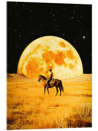 Acrylic print Lunar Cowboy - Taudalpoi
