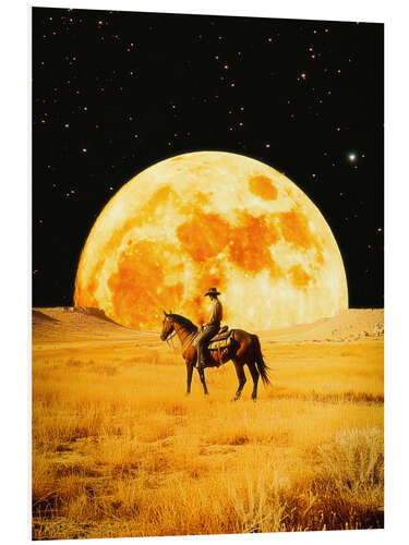 PVC-taulu Lunar Cowboy