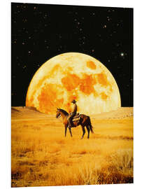 PVC-taulu Lunar Cowboy