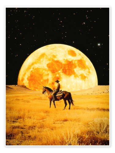 Poster Lunar Cowboy