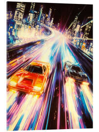 Acrylic print Tokyo Car Races I