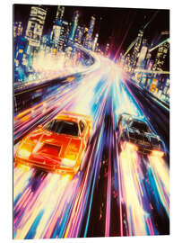 Gallery print Tokyo Car Races I