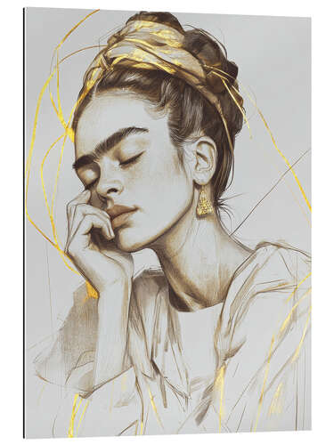 Cuadro de plexi-alu Dreamy Frida Kahlo