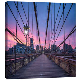 Canvas print Brooklyn Sunrise