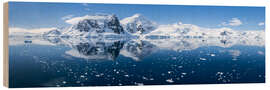 Wood print Lemaire Channel, Antarctica - Jan Christopher Becke