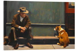 Acrylic print Waiting for Hopper - Felipe Hora