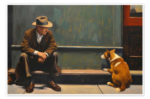 Póster Waiting for Hopper