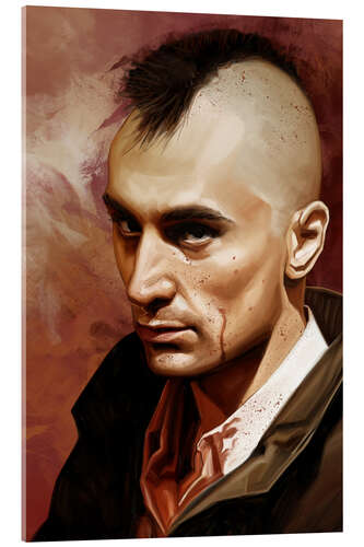 Tableau en verre acrylique Travis Bickle