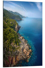 Tableau en aluminium Mallorca dream coast - Martin Podt